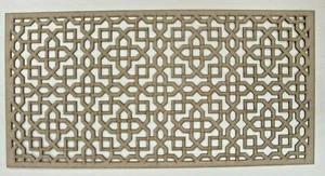 Radiator Cabinet Decorative Screening Radiator Grilles MDF 3mm and 6mm item V9 - Picture 1 of 3
