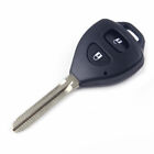 2 Tasten Fernbedienung Schlüsselanhänger Etui Abdeckung passend für Toyota Corolla RAV4 Hilux Camry mn