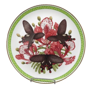 Butterflies Of The World Wilkinson Franklin Porcelain Plate 1983 Windmill - Picture 1 of 6
