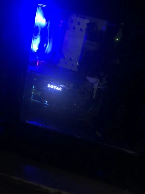 GAMING PC Core i7 7700 3.6ghz ZOTAC GTX 1080 8GB 512GB SSD 1TB HDD 8GB DDR4 RAM - Image 1 of 4