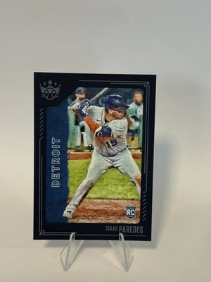 Isaac Paredes—2021 Panini Diamond Kings Blue Framed #43 Rookie RC - Image 1 of 2