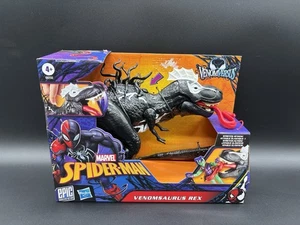 Marvel Spider-Man Epic World Venom vs Venomsaurus Rex action figure giocattolo nuovo scatola - Foto 1 di 4