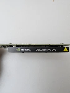 NVIDIA Quadro NVS 295 graphics card - Picture 1 of 8