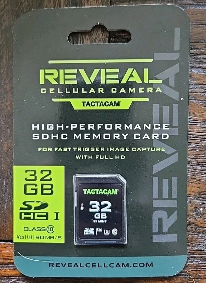Tactacam Reveal 32GB Class 10 SDHC Memory Card - FS32GB