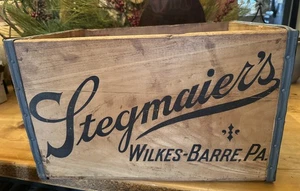 Vintage Stegmaier’s Brewing Box Kiste Koffer - Wilkes Barre, PA - Bild 1 von 7