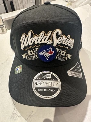 New Era Toronto Blue Jays 2025 AL Champions World Series 9SEVENTY Adjustable Hat