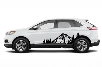 Adesivo Mountains Tree decalque design gráfico para Ford Edge Kuga 2015 - Presente - Imagem 1 de 4