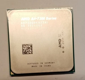 AMD A4-7300 2 CORE 3.8GHz 1MB CACHE PROCESSOR AD73000KA23HL - Picture 1 of 1