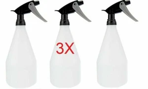 1 LITRE EMPTY TRIGGER WATER SPRAY PLASTIC BOTTLE PLANTS FLOWERS PUMP SPRAYER NEW - Picture 1 of 12
