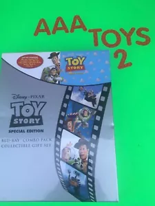DVD DISNEY Sealed TOY STORY Blu Ray Combo Collectible Gift Set Litho BookSticker - Bild 1 von 2