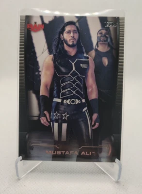2021 Topps Undisputed WWE #17 Mustafa Ali Wrestling Card  - Image 1 of 2