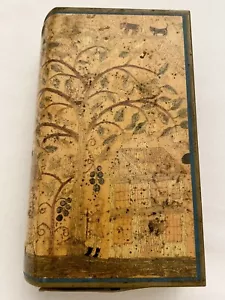 ANTIQUE HAND PAINTED CHINESE / ORIENTAL CLOISONNE MATCH BOX COVER CIRCA 1870 - Picture 1 of 14