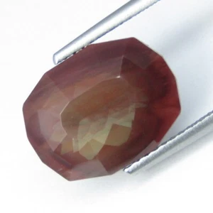 Impresionante cojín de piedra preciosa de corte personalizado de 13,7 x 10,5 x 6,8 mm de andesina natural de 6,35 quilates - Imagen 1 de 4