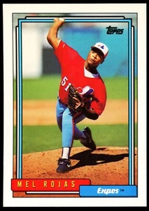 Mel Rojas Montreal Expos 1992 Topps #583 Baseball Card EX - Picture 1 of 2