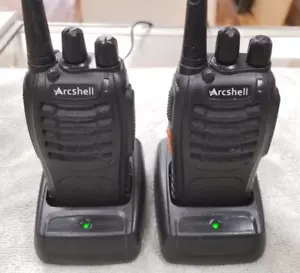 Arcshell Two-Way Radios AR-5 (x2) w/ Cradles and Chargers - Tested - Picture 1 of 6