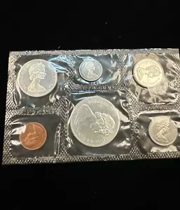 1965 Canada 6 Coin Set Proof Elizabeth II Coin Dollar, no envelope, no COA - Picture 1 of 4