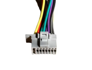 16 Pin Grey  Radio Wire Harness Plug  Select Panasonic Car Stereo Free Shipping - Picture 1 of 4