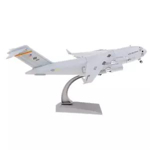 Aereo da trasporto militare in lega C17 scala 1/200 con supporto ricordo - Foto 1 di 11