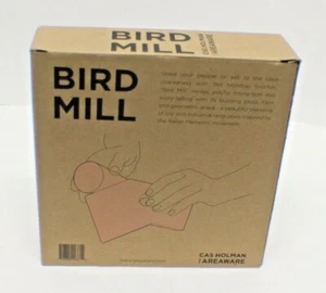 CAS HOLMAN AREAWARE BIRD MILL macinapepe legno arte moderna scultura - NUOVO - Foto 1 di 3