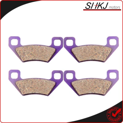 Front/Rear 2 Pair Brake Pads Kit For Arctic Cat 4x4 Automatic 400 2005-2008 - Image 1 of 4