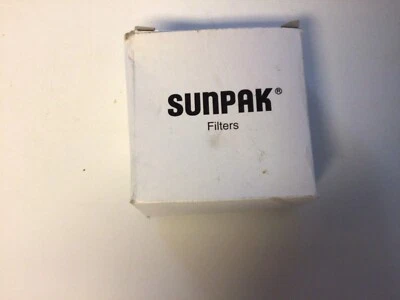 Sunpak 58mm PL Polarizing, Ultraviolet filters with 52-58 mm adapter ring NOS - Image 1 of 2