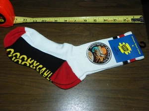 Apollo XIII Mission Space Themed Crew Socks - YOUTH -Size 1-5-- By OOOH YEAH-new - Picture 1 of 3