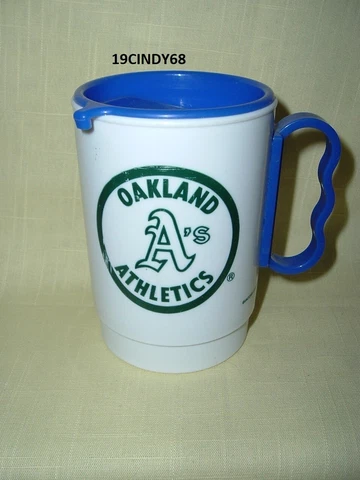 1985?? OAKLAND A'S-MAXWELL HOUSE COFFEE MUG, HOLDS 14 OZ. STADIUM GIVE AWAY Cover