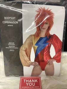 Glam Rock Bodysuit Bowie Star FHalloween Adult S/M Costume Accessory - Picture 1 of 1