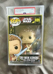 2023 FUNKO POP! STAR WARS OBI-WAN KENOBI RETRO 🔥 #699 PSA 9 MINT 🔥 - Picture 1 of 3