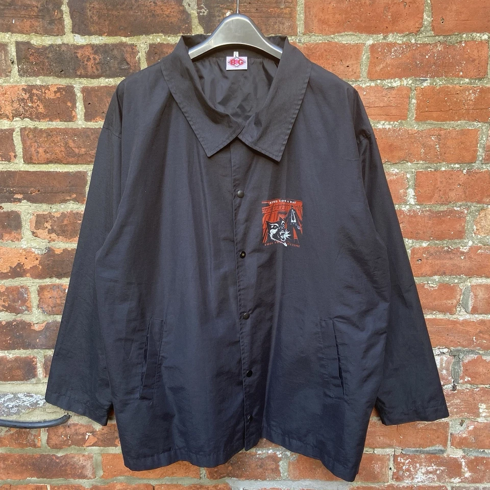 Chaqueta Coach Faith No More Años 90 Grande Relajada 1995 King For A Day De Colección Rara Foto 1 de 4