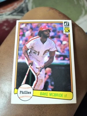 BAKE McBRIDE 1982 DONRUSS #497 FREE SHIPPING - Image 1 of 2