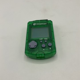 Official Sega Dreamcast Clear Green VMU Dead Battery