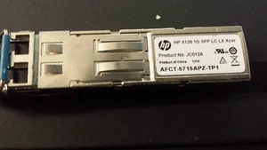 HP JC012A  HP X126 1G SFP LC LX Xcvr   (R1S6.6) - Afbeelding 1 van 1