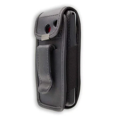 caseroxx Leather-Case with belt clip for AEG Voxtel M250 in black made of genuin - Image 1 of 3