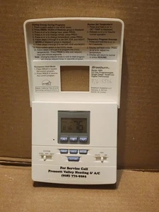 BRAEBURN 5000 5-2 DAY PROGRAMMABLE SINGLE STAGE HEAT/COOL DIGITAL THERMOSTAT - Picture 1 of 8