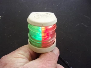 Aqua Signal Bicolor series 20 white Navigation Bow Light Red Green Boat - Bild 1 von 4