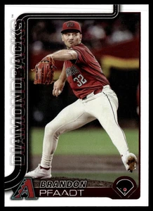 2025 Topps Series 1 Base Brandon Pfaadt Arizona Diamondbacks #182 - Picture 1 of 2