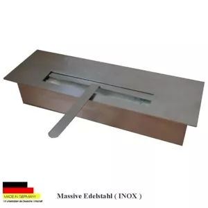 Regulierbarer 3 Liter Edelstahlbrenner Ethanol Brenner Feuerbox Ethanolkamine - Bild 1 von 1