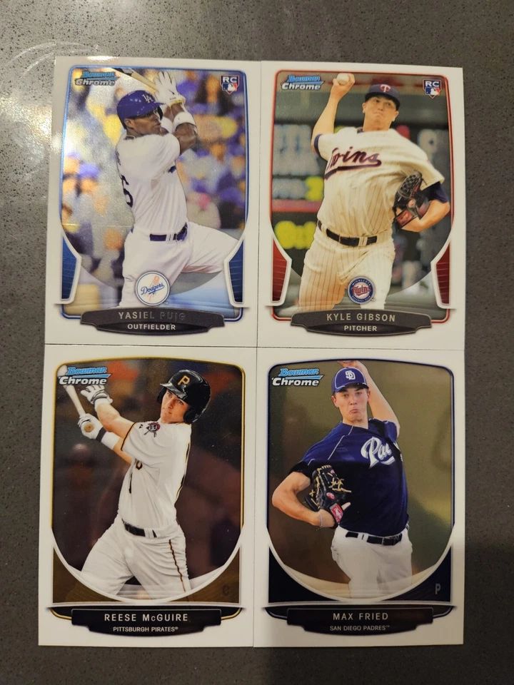 2013 BOWMAN CHROME DRAFT MLB + DRAFT PICKS + TOP PROSPECTS - ANY 2.00- FREE SHIP - Image 1 of 1