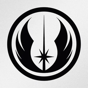 Jedi Order Star Wars Car Laptop Motorbike Vinyl Decal Sticker (ia) - Picture 1 of 9