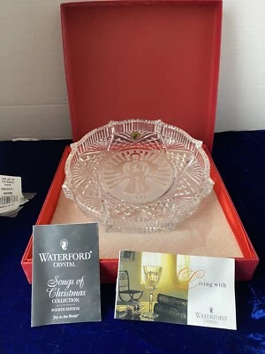 WATERFORD SONGS OF CHRISTMAS COLLECTION CRYSTAL DISH Foto 1 de 4