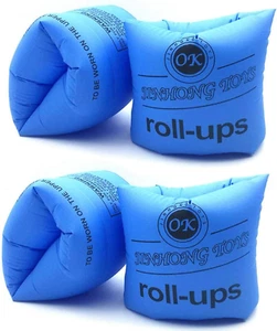 Floaties Inflatable Swim Arm Bands Rings Floats Tube Armlets for Kids and Adult - Picture 1 of 12
