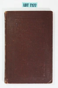 Handbook Of All Denominations By Phelan 1916 Hardcover Book Lot T177 - Picture 1 of 8