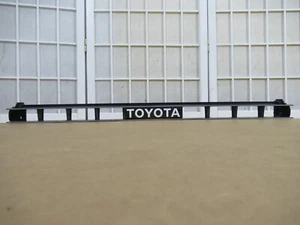 88 89 90 91 Toyota Corolla SR5 Coupe Grille Black Bumper Emblem Plaque OEM - Picture 1 of 14