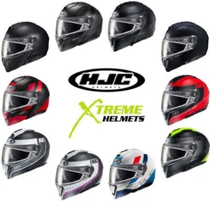 HJC i90 Snow Helmet Snowmobile Inner Sun Visor Dual or Electric Shield XS-5XL - Picture 1 of 21