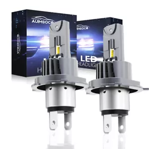 9003 H4 10000K LED Headlight Kit Bulb High Low Beam White 20000LM Super Bright - Picture 1 of 12