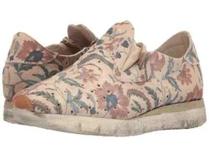 OTBT  Leather LUNAR Sneakers Floral Platforms Leather Sz 7. 5 17F935 - Picture 1 of 9