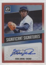 2018 Donruss Optic Significant Signatures Red Prizm /15 Fergie Jenkins Auto HOF