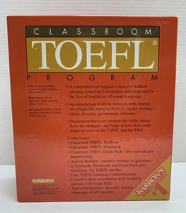 Barton’s Classroom TOEFL Complete Program English Course For College Students - Imagen 1 de 6