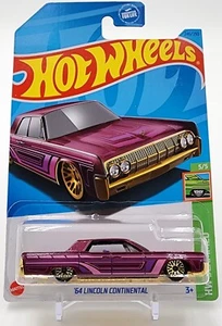 Hot Wheels '64 Lincoln Continental Purple #246 246/250 - 2023 HW Slammed - Bild 1 von 3